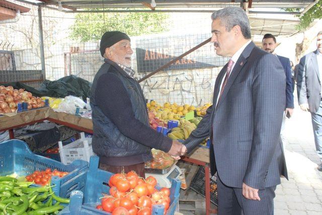 Başkan Alıcık esnaf buluşmalarını sürdürüyor