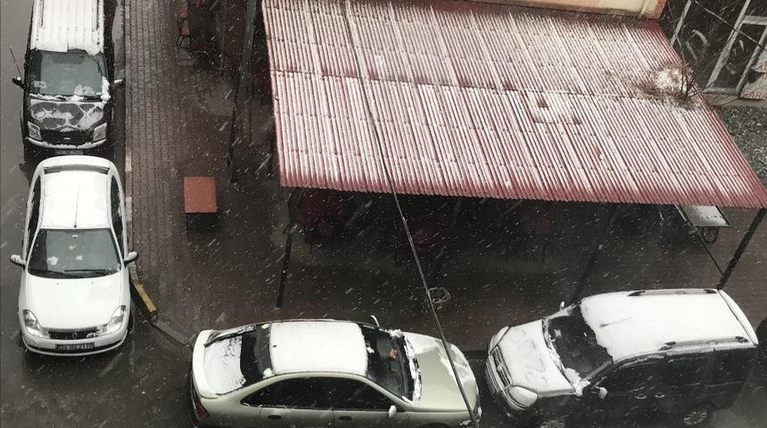 Iğdır&rsquo;da kar yağışı