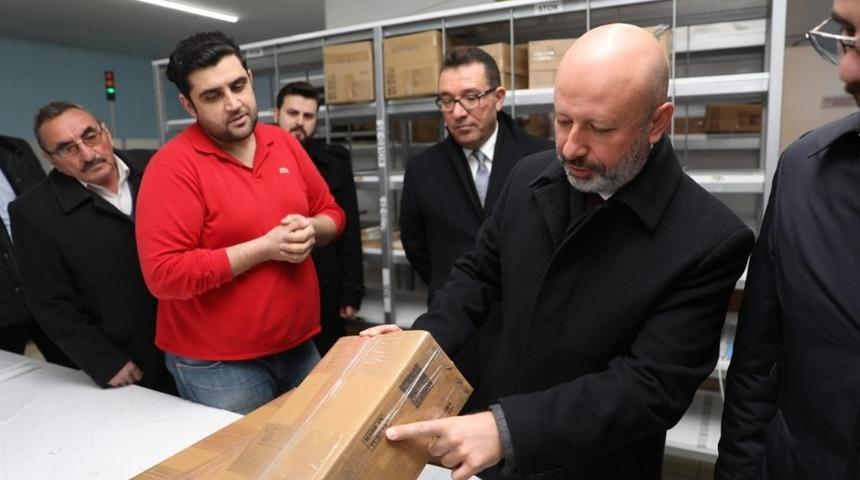 Başkan Çolakbayrakdar Matbaacılar Sitesi’nde