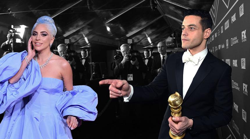 Rami Malek ve Lady Gaga Oscar Töreni'nde sansürlendi