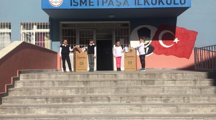 &Ouml;ğrenciler atık kağıt kampanyası başlattı