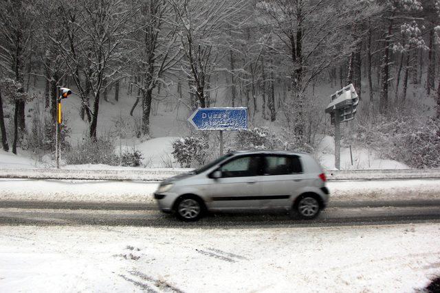 Bolu Dağı, Düzce tarafından TIR'lara kapatıldı