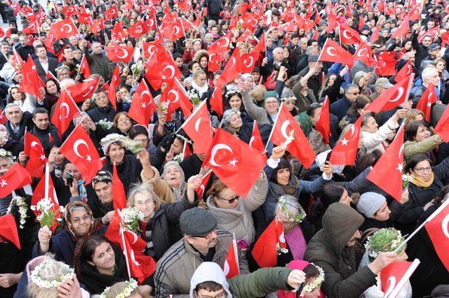 CHP’li Çalkaya’ya seçim ofisleri açılışında sevgi seli