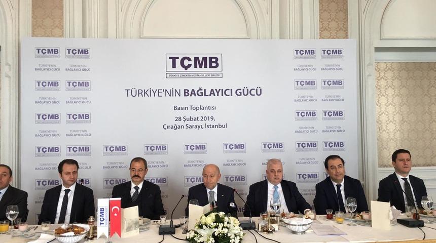 TÇMB/Özdemir: Dünyada en düşük çimento fiyatı olan ülkeyiz