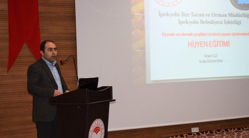 İpekyolu 250 fırıncıya hijyen eğitimi