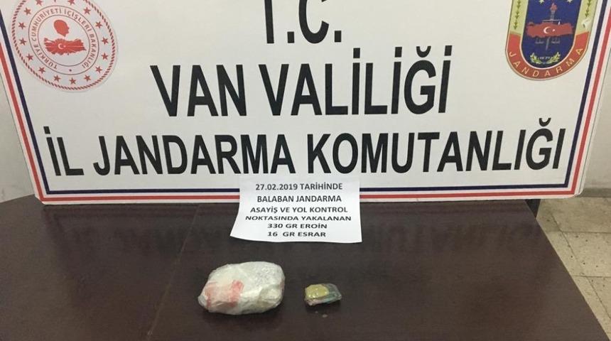 Van’da uyuşturucu operasyonu