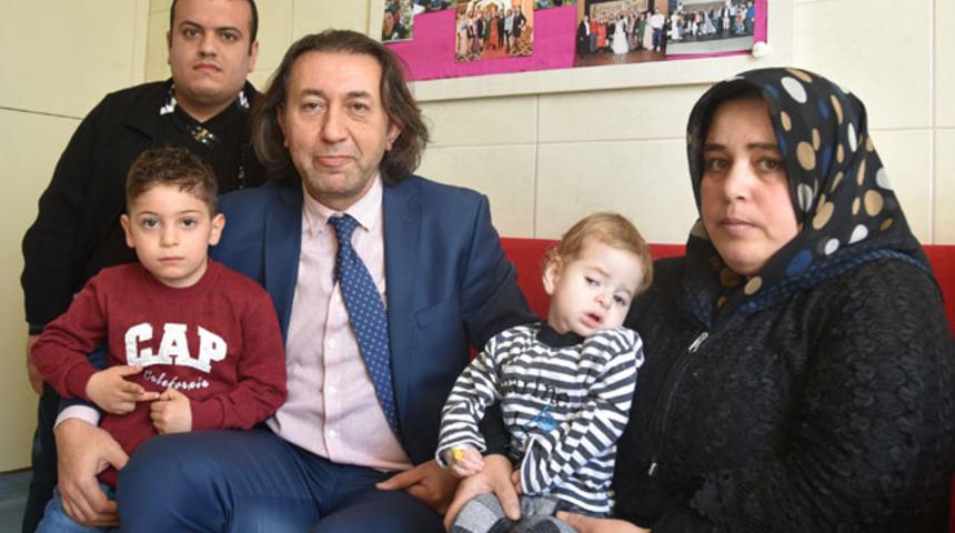 Kalbi ikiye bölündü, hayata tutundu!