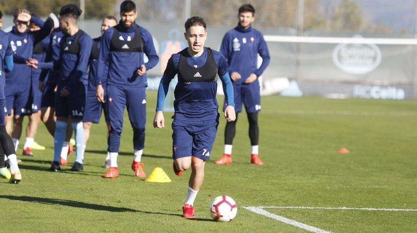 Celta Vigo'da Emre Mor takımla çalışmalara başladı