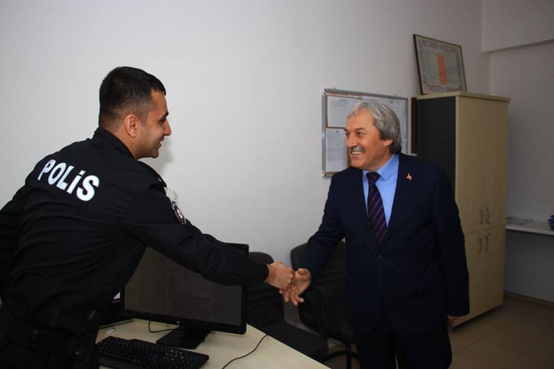 Başkan Şahin, kurum ve kuruluşları ziyaret etti