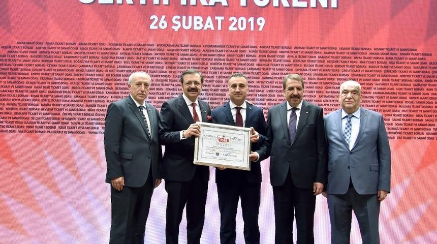 Samsun TSO&rsquo;nun &ldquo;A Hizmet Kalitesi&rdquo; tekrar tescillendi