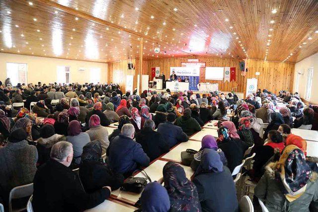 Taşkesti'de ev sahibi olmaya hak kazananlar sevinç yaşadı