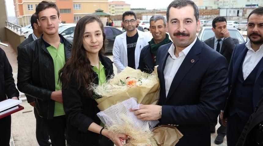 Baydilli &ouml;ğrencileriyle buluştu