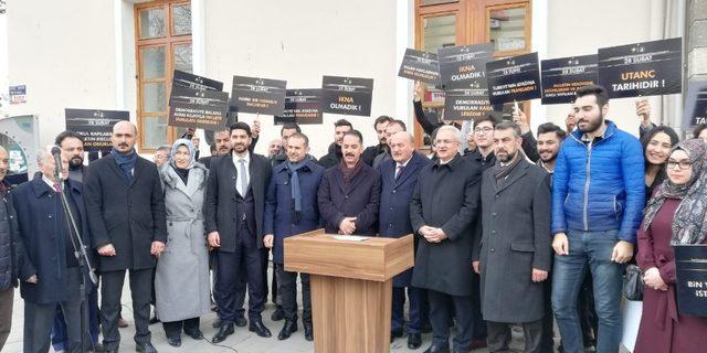 Erzincan’da darbenin yıldönümünde demokrasiye vurgu yapıldı