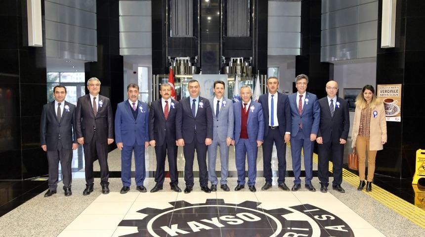 Başkan B&uuml;y&uuml;ksimitci&rsquo;ye Vergi Haftası Ziyareti