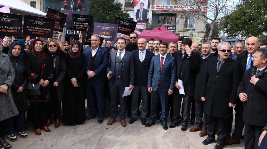 Manisa&rsquo;da AK Parti&rsquo;den 28 Şubat a&ccedil;ıklaması