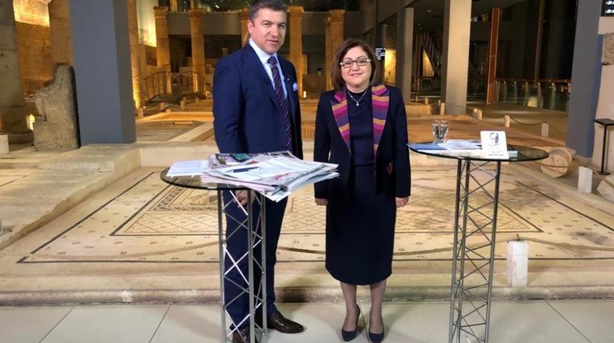 Şahin, &ldquo;İsmail K&uuml;&ccedil;&uuml;kkaya ile &Ccedil;alar Saat&rdquo; programına katıldı