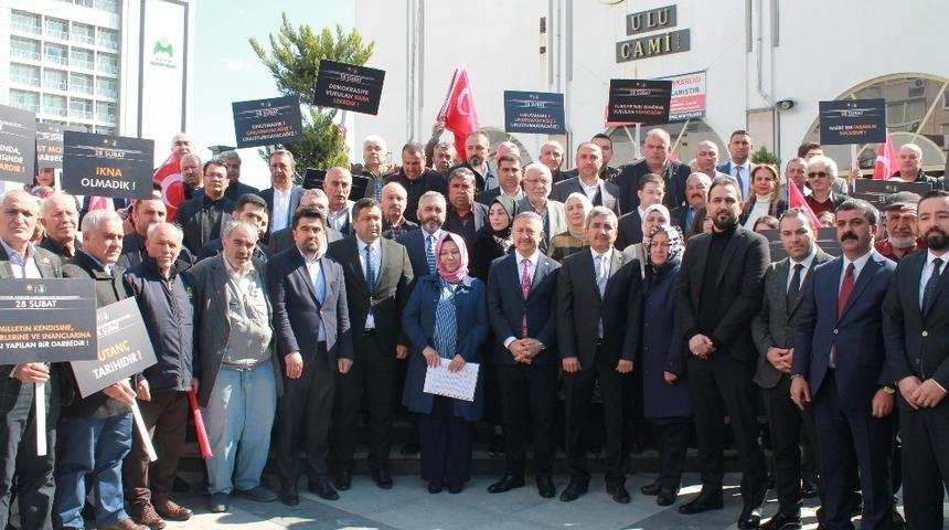 AK Parti Mersin&rsquo;den 28 Şubat a&ccedil;ıklaması