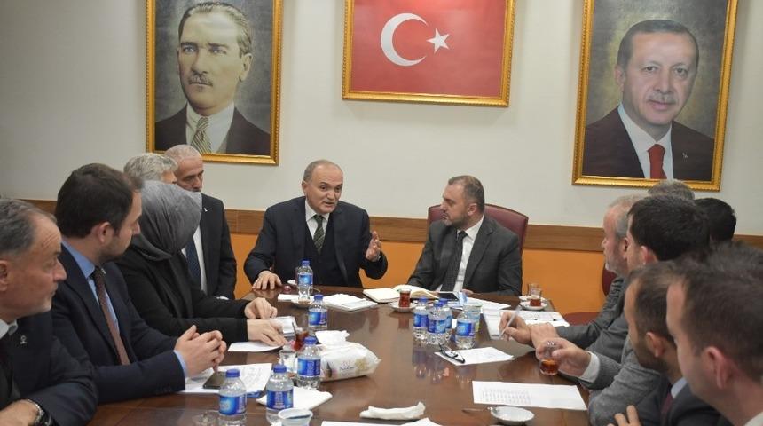 Kandemir&rsquo;den D&uuml;zce teşkilatına ziyaret