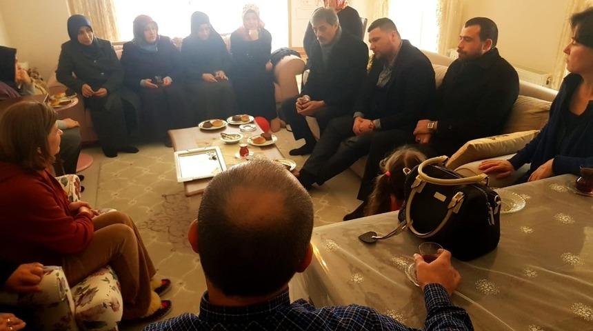 Başkan Alemdar, ev ziyaretlerine devam ediyor