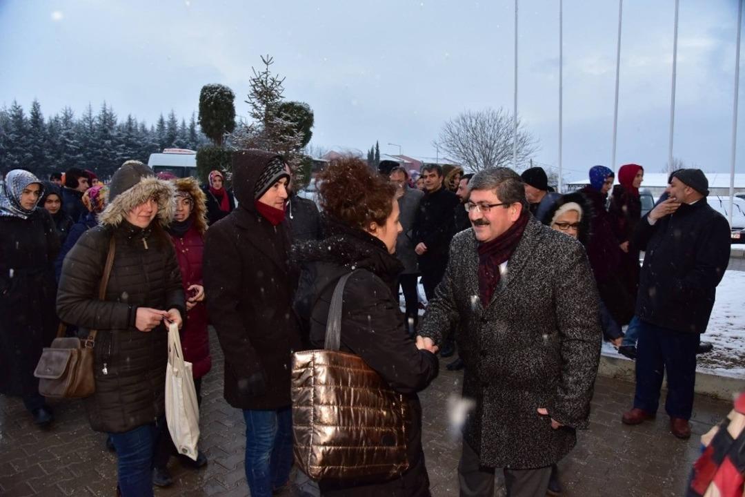 Başkan Can, se&ccedil;im &ccedil;alışmalarına hız verdi