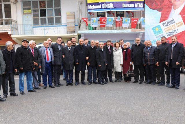 Başkan Adayı Ataş, Felahiye ve &Ouml;zvatan&rsquo;ı ziyaret etti 1