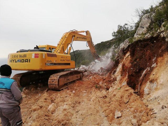 Alanya Köprübaşı yolu açıldı