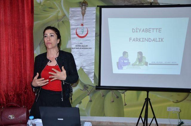 Bozyazı’da sağlık personeline ‘Diyabette Öz Bakım’ eğitimi verildi