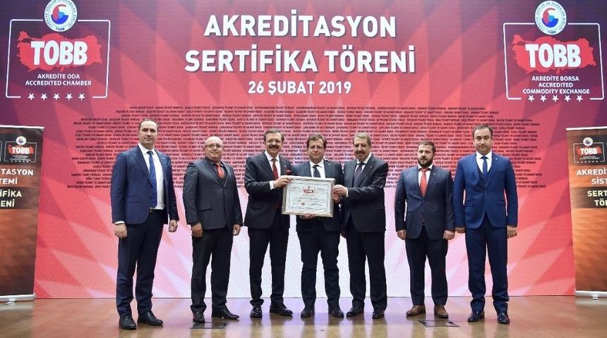 Burhaniye’de 5 yıldızlı hizmet sertifikası