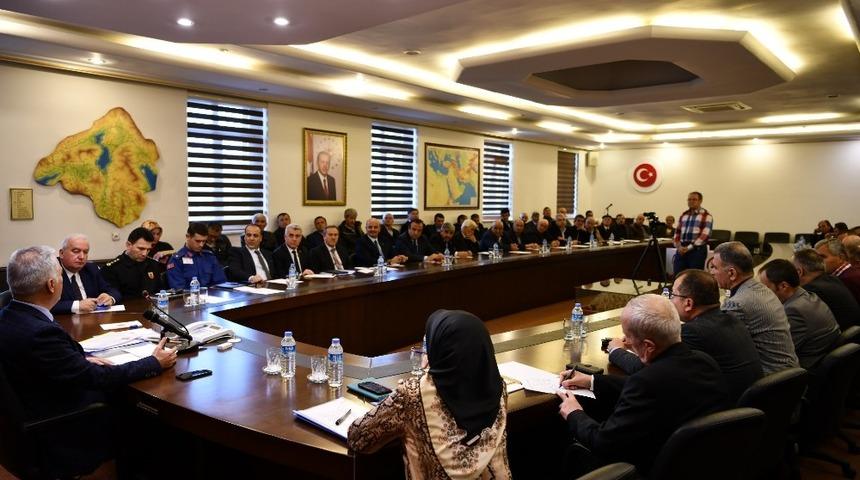 Isparta’da merkez muhtarlar toplantısı