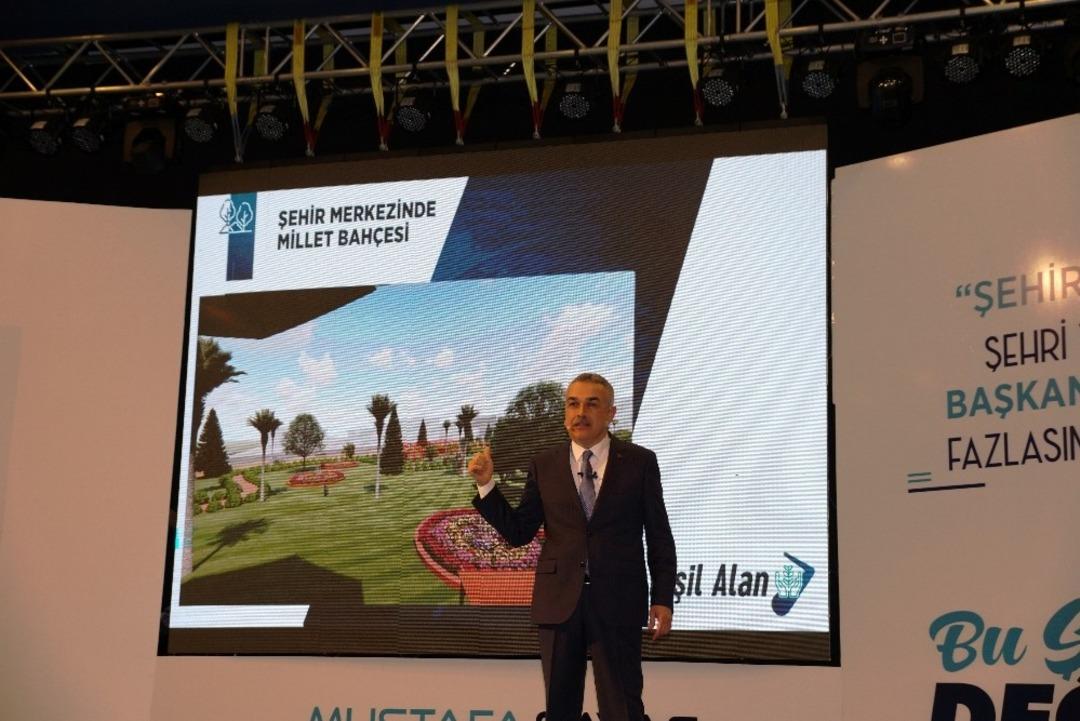 Savaş, projelerini a&ccedil;ıkladı