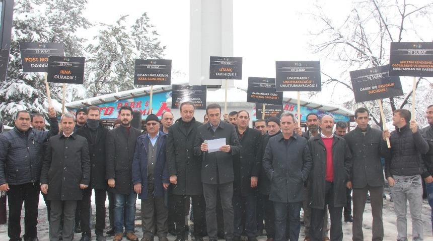 Bing&ouml;l&rsquo;de 28 Şubat a&ccedil;ıklaması