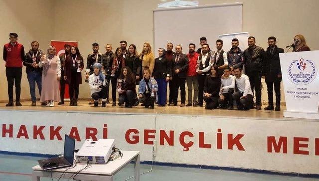 Hakkari’de “Sahne Sırası Sende” yarışması düzenlendi