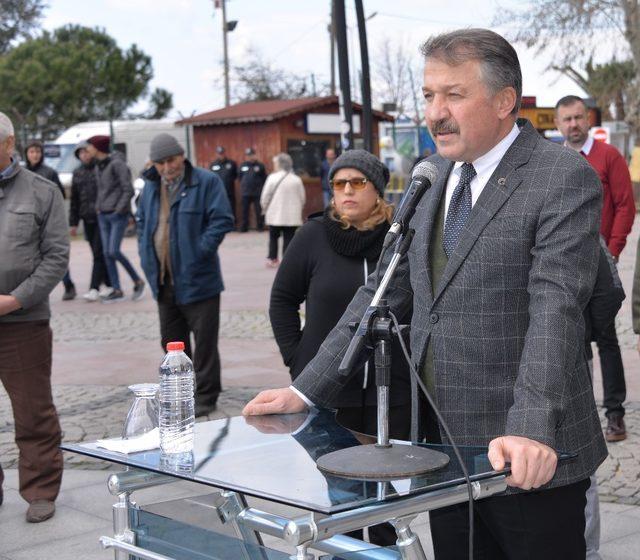 Dikili’de bisikletli polis timleri törenle göreve başladı