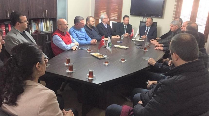 Başkan Bakıcı, veda turlarında