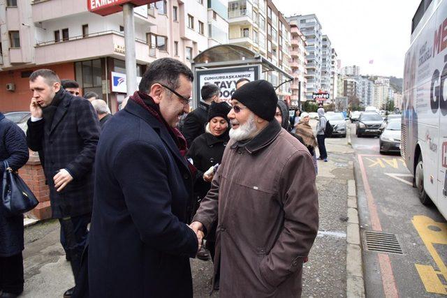 Genç, Zorluoğlu ile birlikte saha çalışmalarına ağırlık verdi