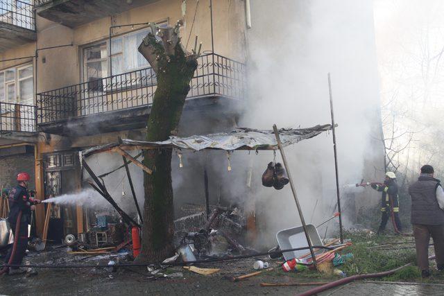 Nalbur yangında kül oldu 2