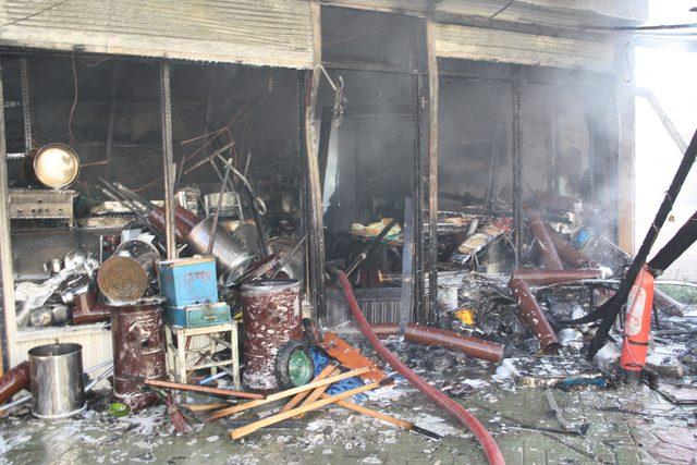 Nalbur yangında kül oldu 3