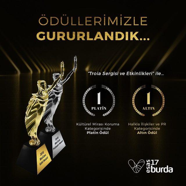 Esas 17 Burda AVM MarCom Awards’dan ödüllerle döndü