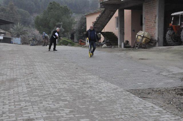 Nazilli Belediyesi Hamidiye ve Toygar’da yolları yeniledi