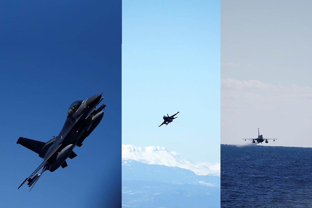 Mavi Vatan 2019 tatbikatında nefes kesen anlar! F-16'lar b&ouml;yle vuruldu