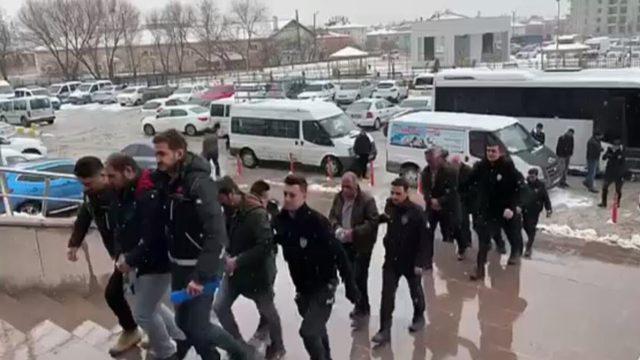 Van merkezli uyuşturucu operasyonunda 9 gözaltı