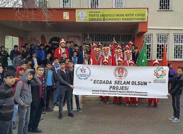 Kahta’da “Ecdada Selam Olsun” projesine yoğun ilgi