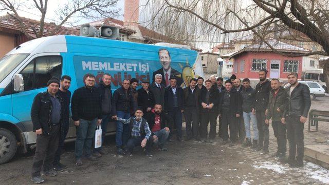 Kütahya İl Genel Meclisi adayları köy ziyaretlerine başladı