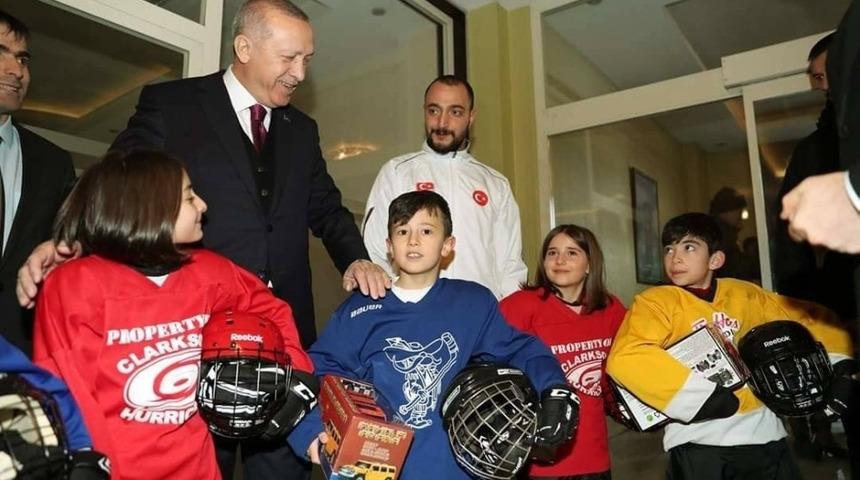 Geleceğin şampiyonlarına hediye