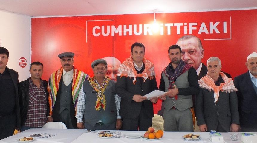 Y&ouml;r&uuml;klerle başkan adayları buluştu