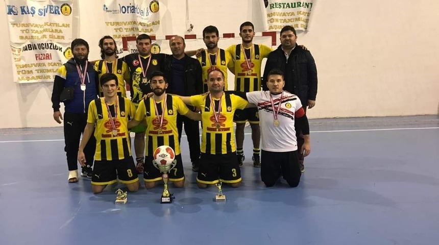 Kaş&rsquo;ta futsal turnuvası
