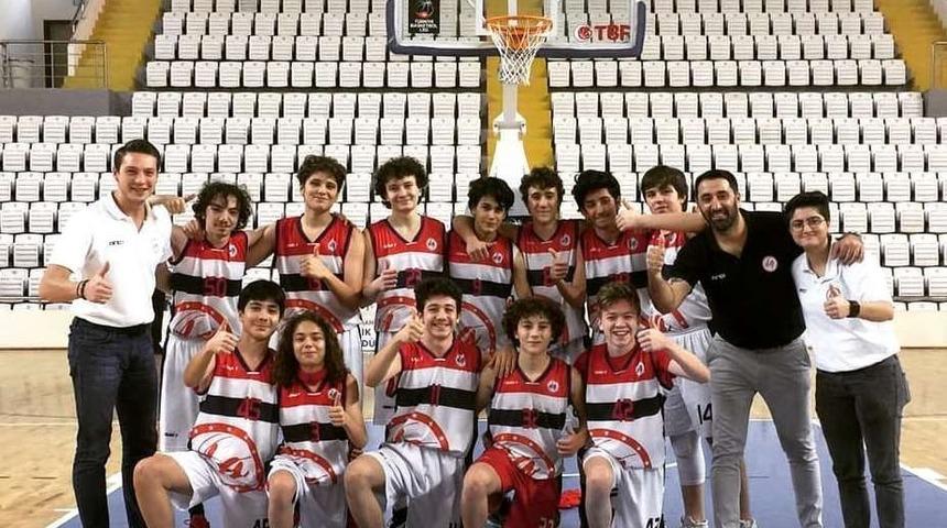 Aydın, potada Anadolu Şampiyonasına y&uuml;kseldi