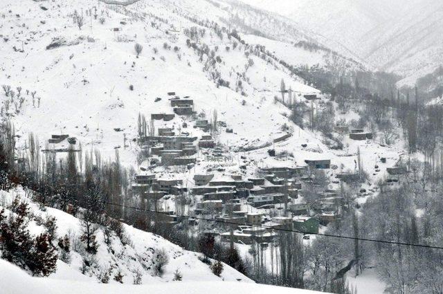 Siirt’te kar yağışı nedeniyle 29 köye ulaşım sağlanamıyor