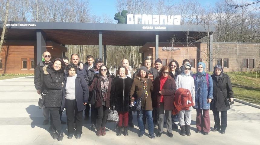 Ormanya ziyaret&ccedil;ilerini ağırlamaya devam ediyor