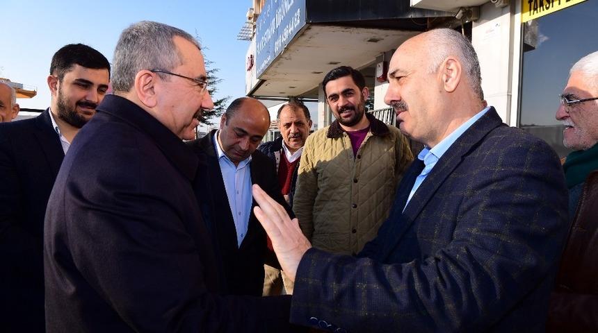 Başkan adayı Erdem, Atat&uuml;rk Mahallesi&rsquo;nde esnafı ziyaret etti